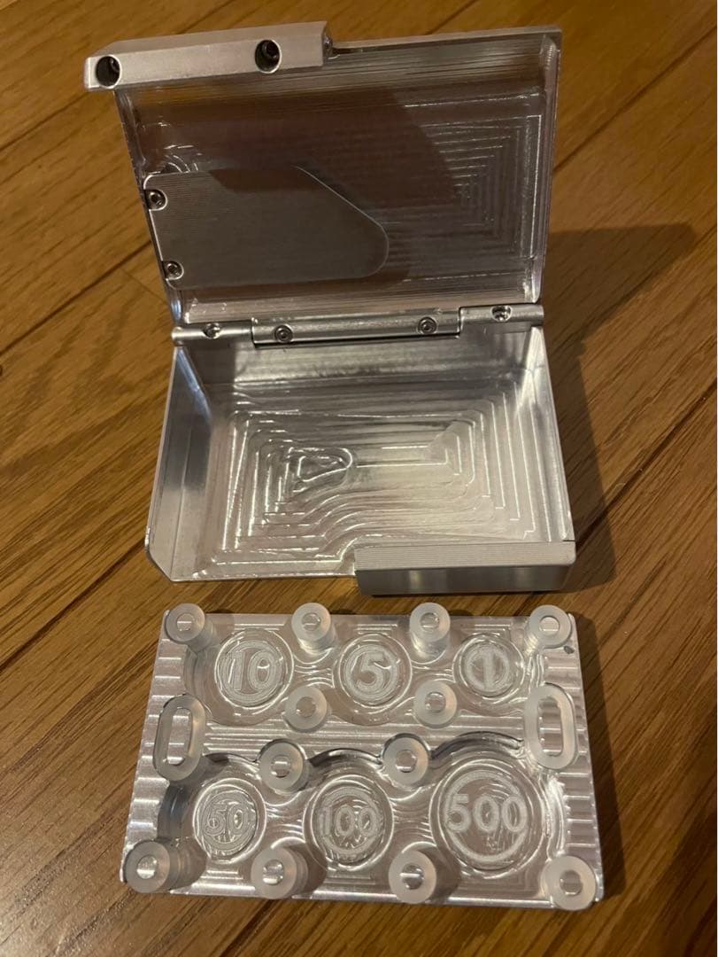 サイラス様用FACTRON メタルウォレットBoxy ミニ OCT（オクタゴン）