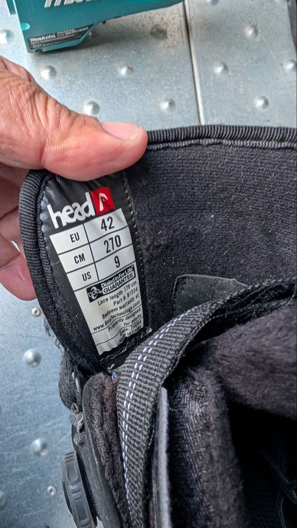 headスノーボードブーツ セブンboa サイズ27cm