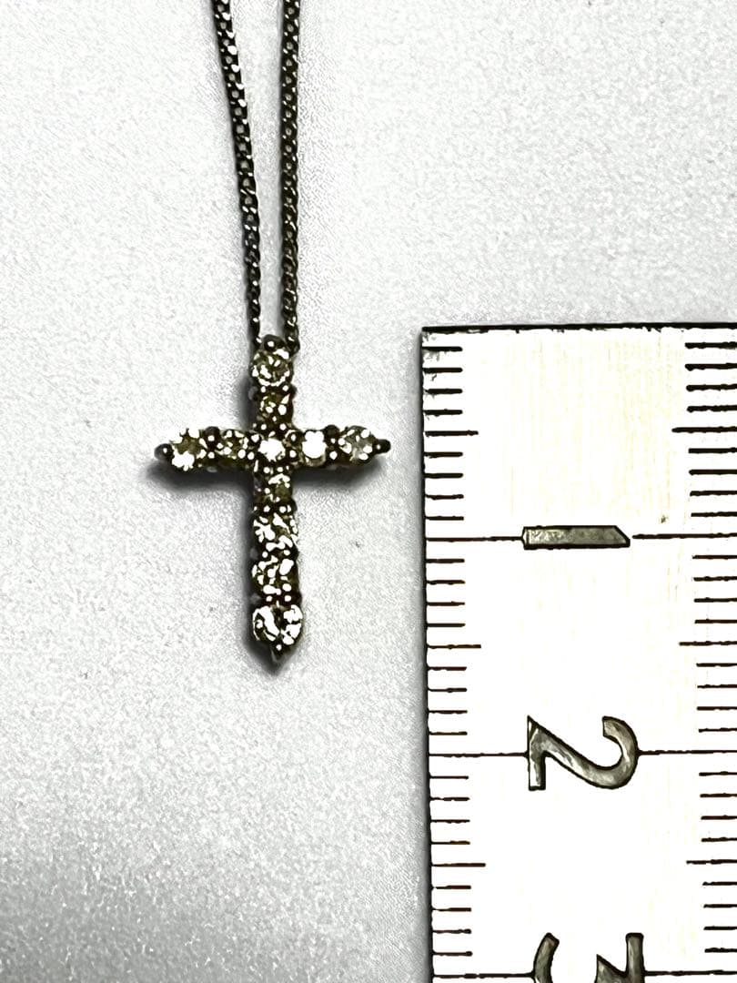 y*2様 プラチナ クロス ペンダント ネックレス