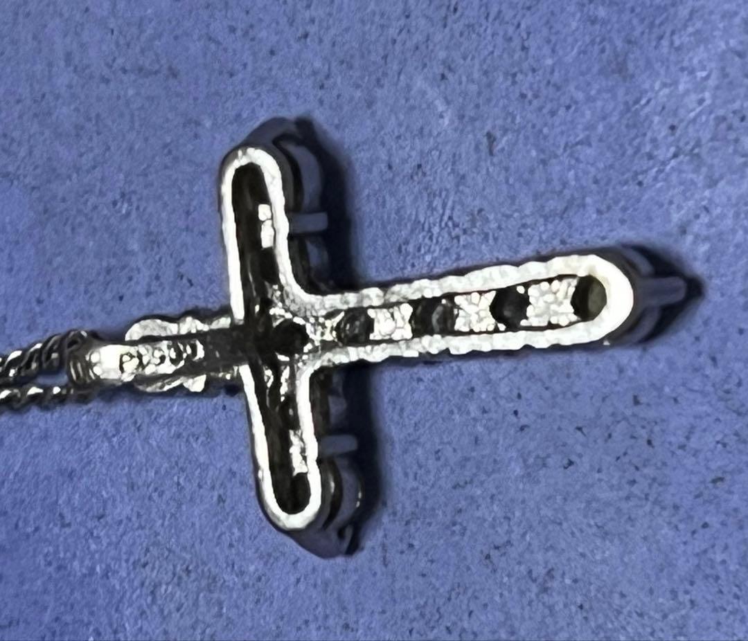 y*2様 プラチナ クロス ペンダント ネックレス