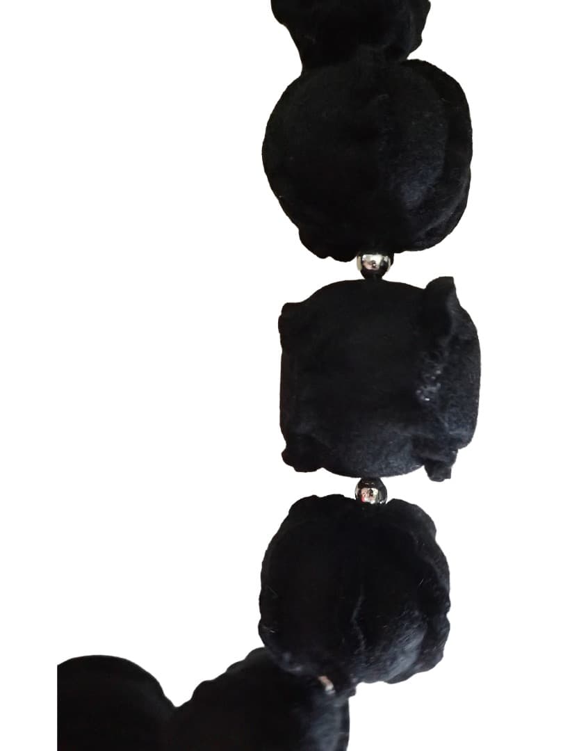 トリコ コムデギャルソン tricot デザイン ネックレス チョーカー 布製