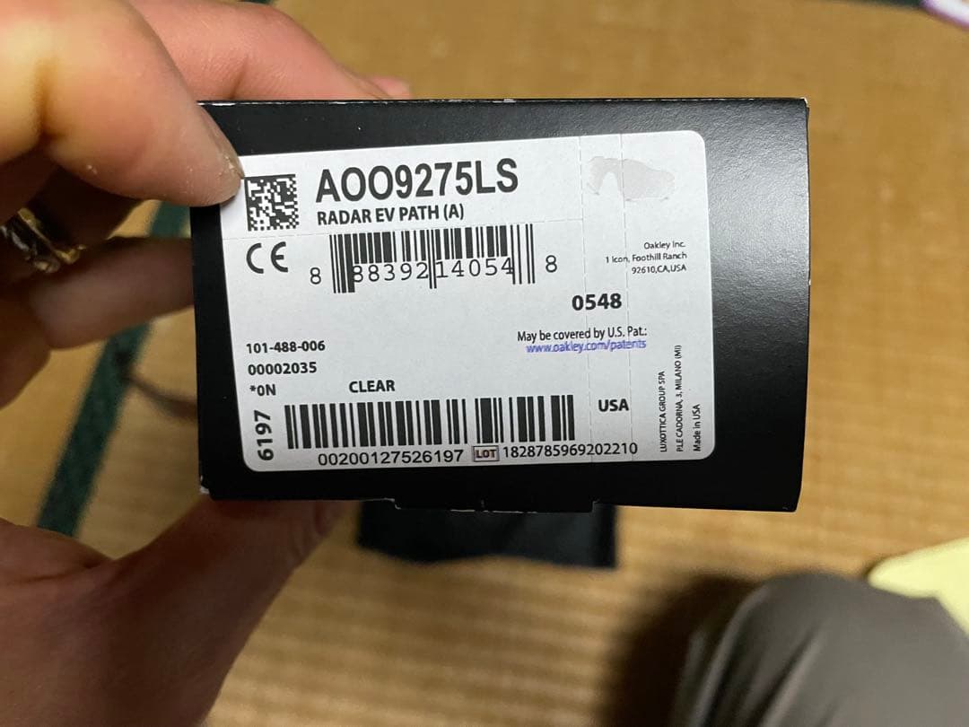 タ*カ様 オークリー radar ev path AOO9275LS