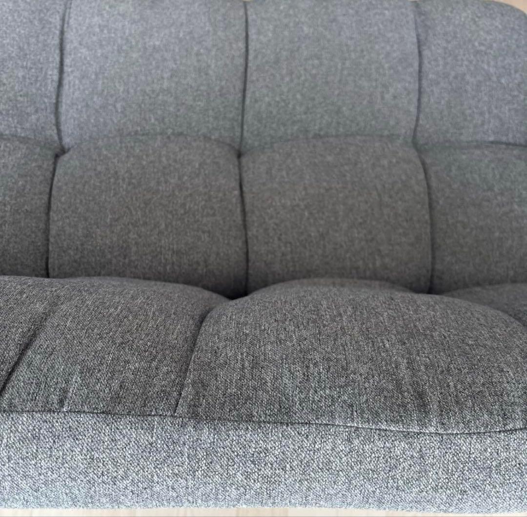 けちゃっぷ様限定ニトリ　コンパクトソファ ポケットO GY