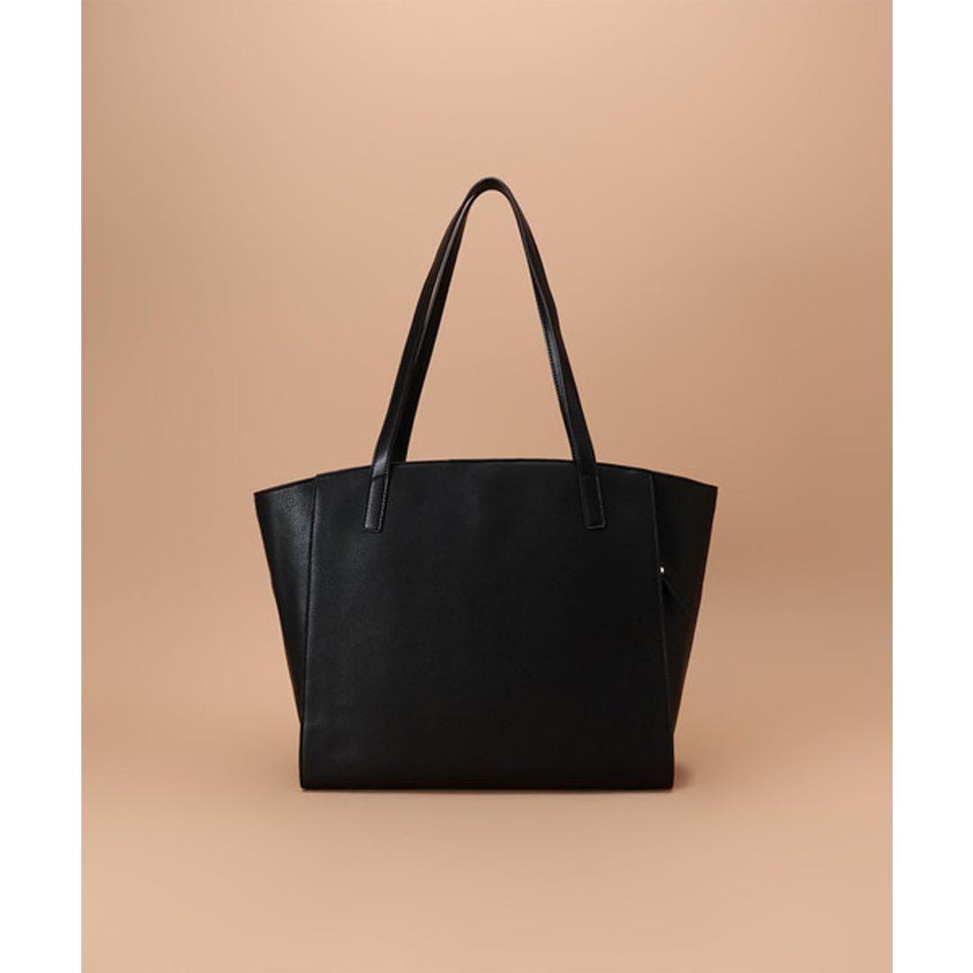 【新品未使用】サマンサタバサ　スタッズトートバック　A4サイズ　大容量　黒