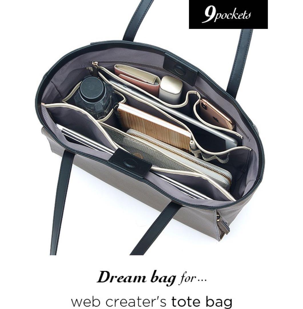 【新品未使用】サマンサタバサ　スタッズトートバック　A4サイズ　大容量　黒