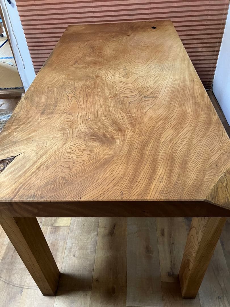 欅　ケヤキ　けやき　無垢　ダイニングテーブル　テーブル