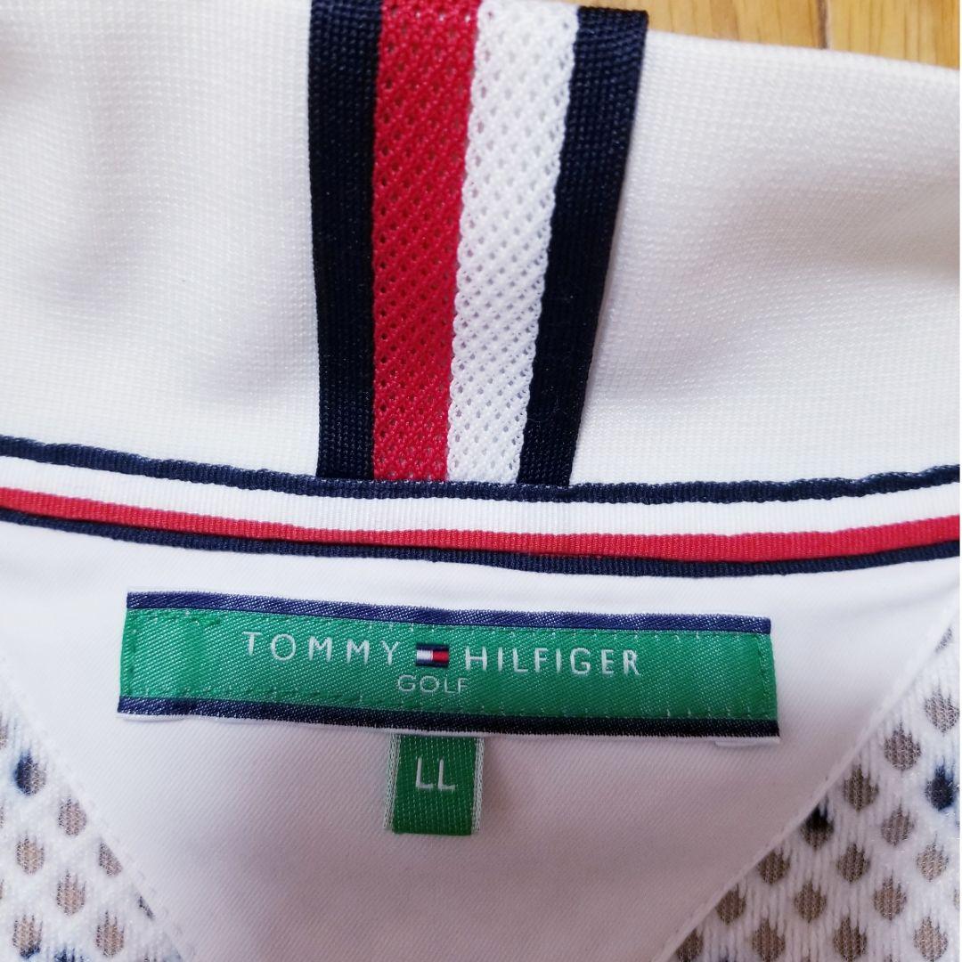 美品トミーヒルフィガーゴルフブルゾン　ジャケット　LL