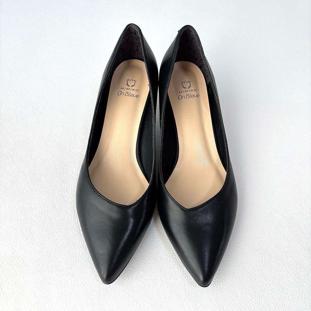 【未使用✨】HIMIKO アシンメトリーポインテッドトゥパンプス 24.5