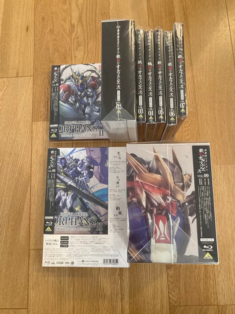 新品未開封⭐︎機動戦士ガンダム 鉄血のオルフェンズ 弐 全巻セット〈特装限定版〉