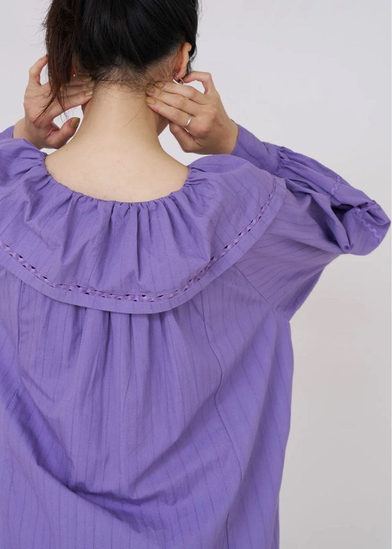 ne Quittez pas ヌキテパ　ワンピース　パープル　Sサイズ