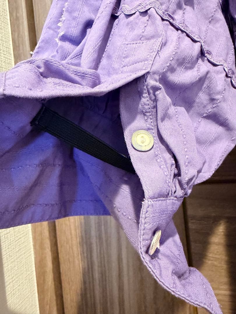 ne Quittez pas ヌキテパ　ワンピース　パープル　Sサイズ