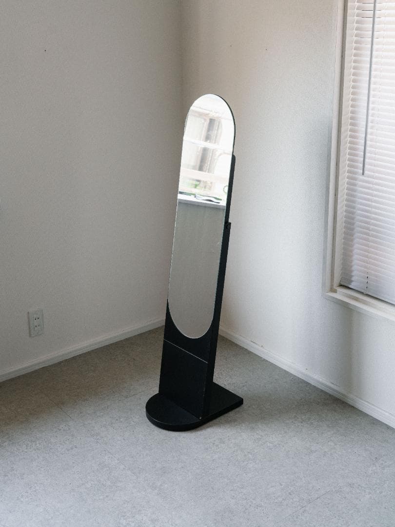 80's SHISEIDO 非売品 スタンドミラー スペースエイジ ポストモダン