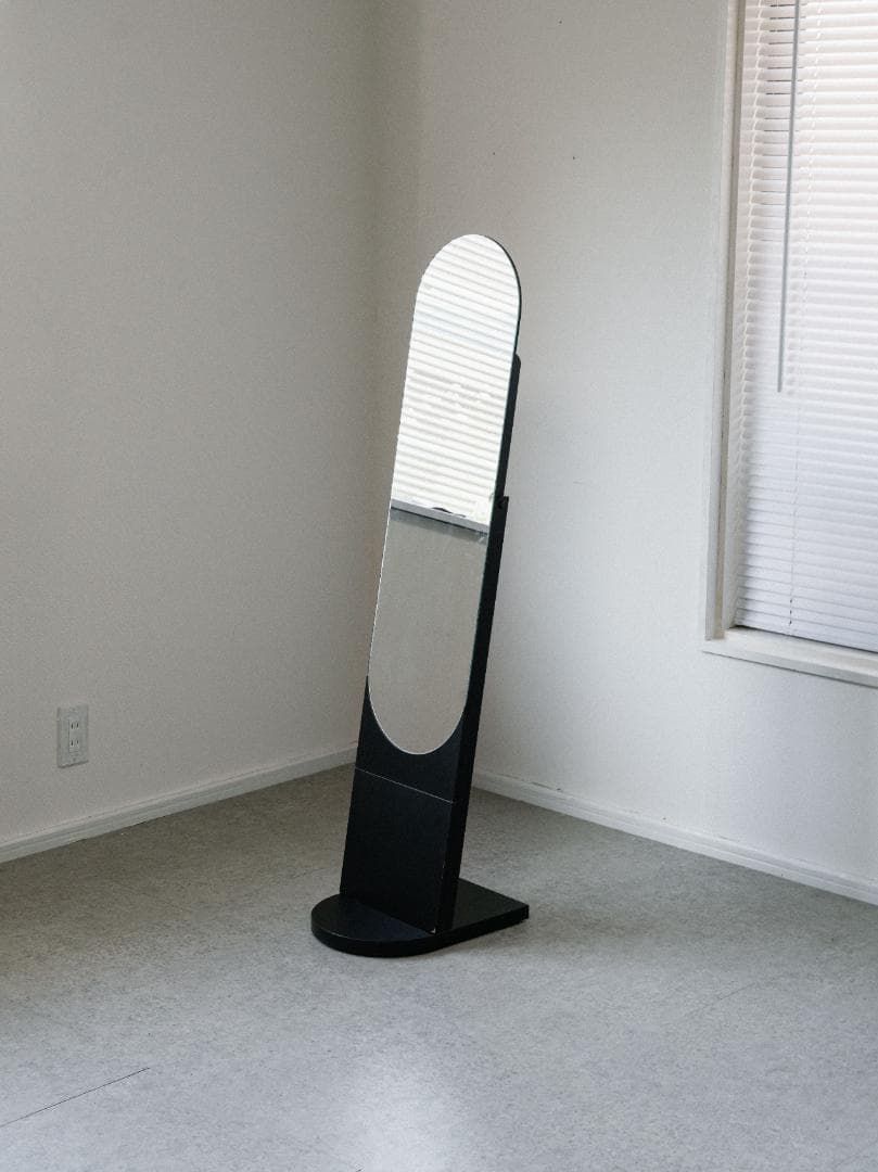 80's SHISEIDO 非売品 スタンドミラー スペースエイジ ポストモダン