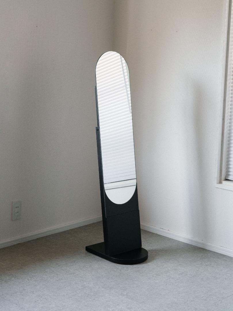 80's SHISEIDO 非売品 スタンドミラー スペースエイジ ポストモダン