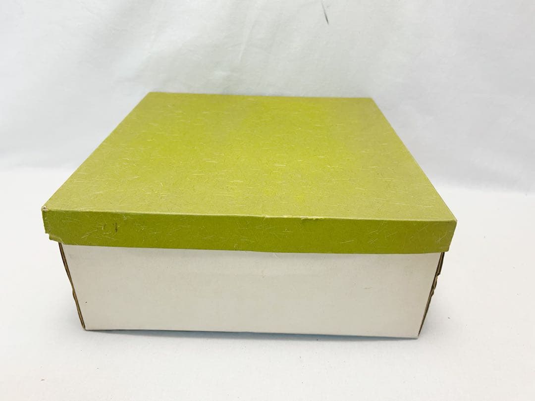 未使用 茶道具 唐物写六角 炭斗 炭入 元箱