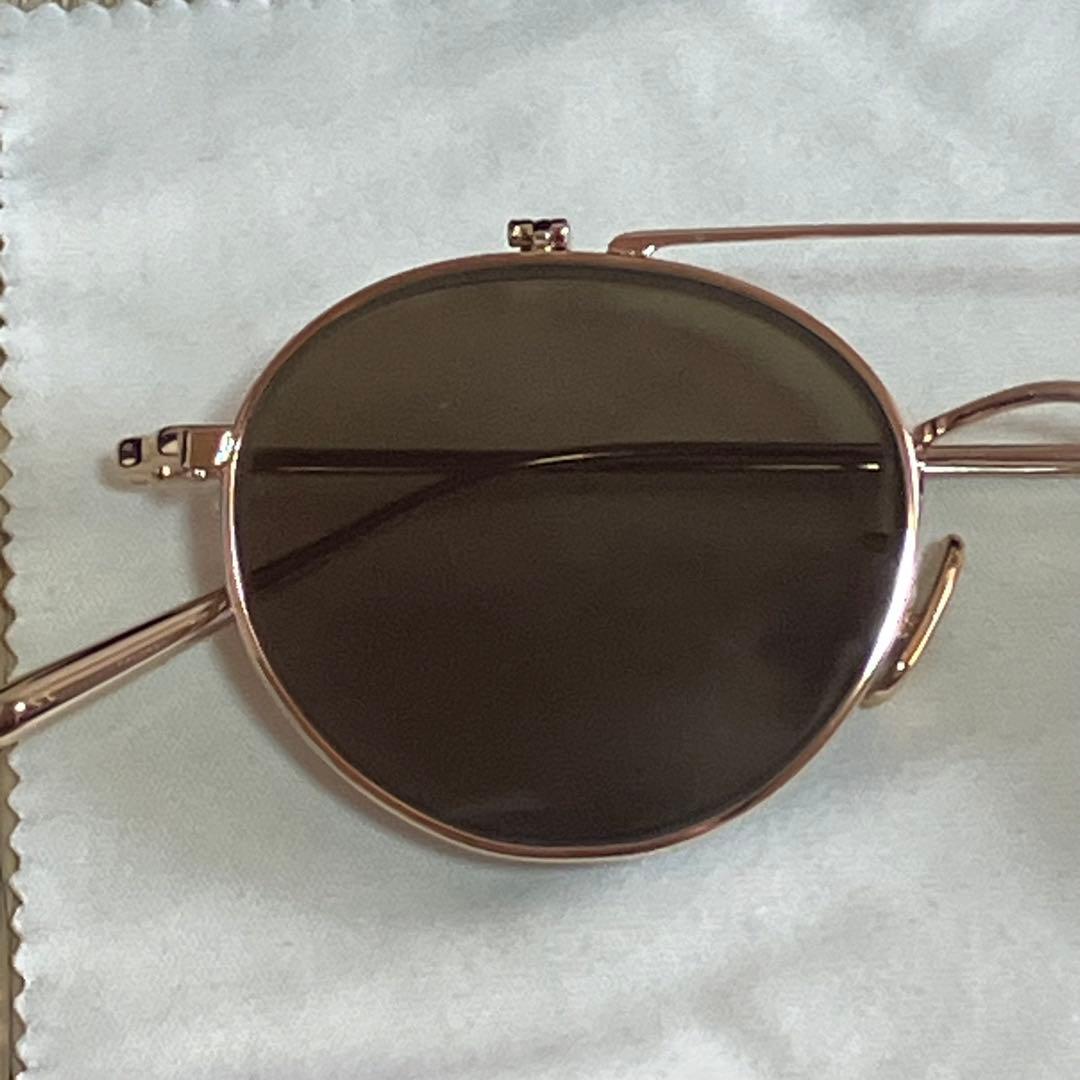 美品　A.D.S.R. adsr サングラス LARS ラーシュ 02 ゴールド