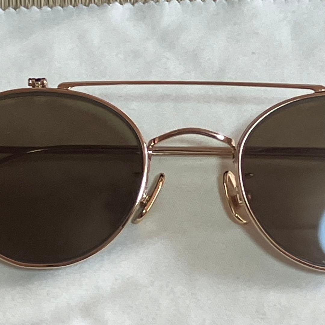 美品　A.D.S.R. adsr サングラス LARS ラーシュ 02 ゴールド