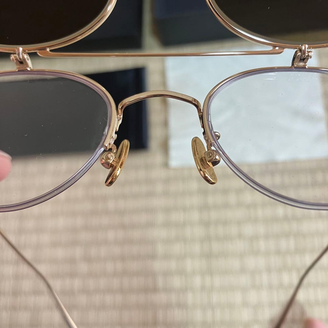 美品　A.D.S.R. adsr サングラス LARS ラーシュ 02 ゴールド