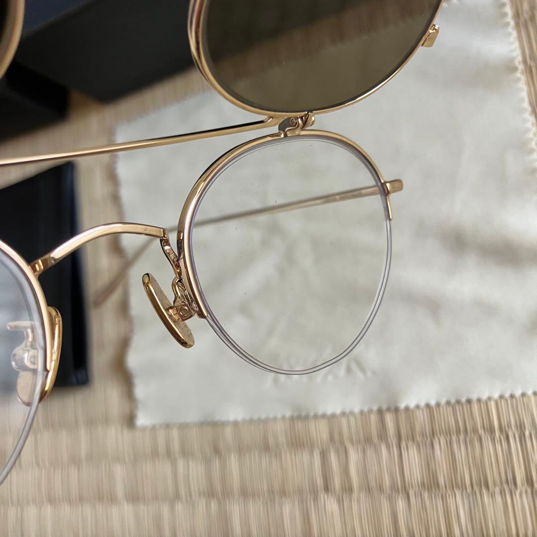 美品　A.D.S.R. adsr サングラス LARS ラーシュ 02 ゴールド