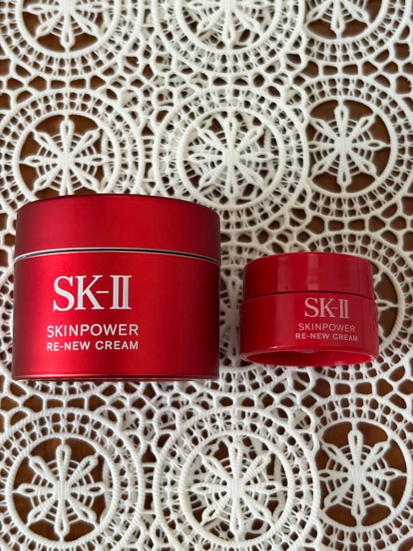 SK-II スキンパワーリニュークリーム(美容クリーム)他 サンプル6点セット