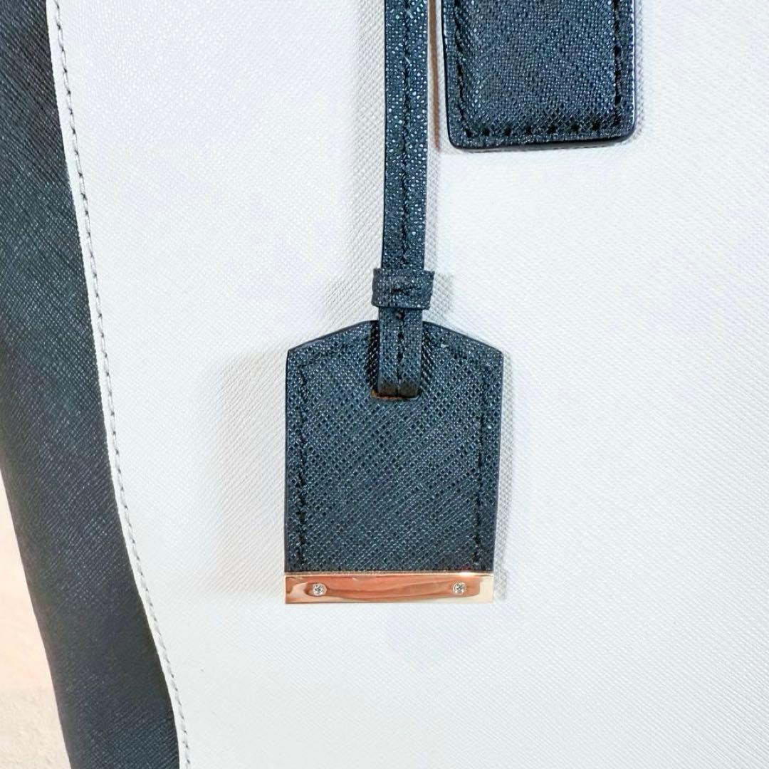 【美品】Kate Spade ケイトスペード 大容量 トートバッグ バイカラー