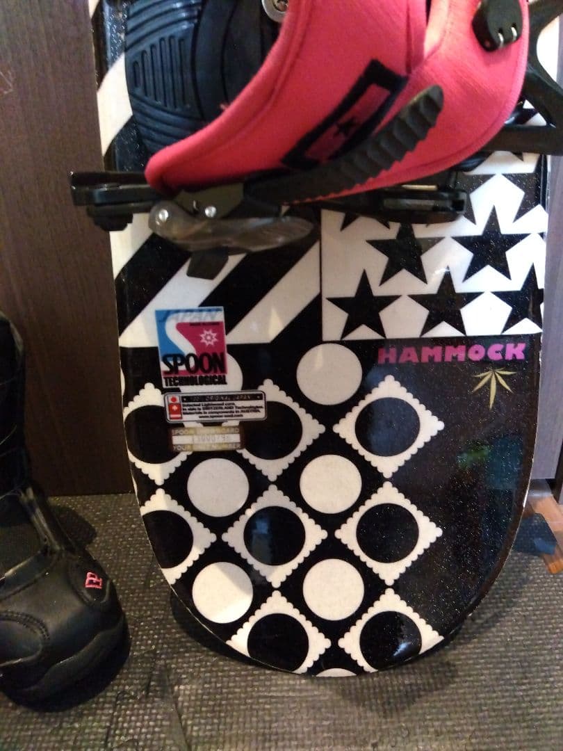 【初心者・練習用に】SPOON 女の子向け キッズ用 スノーボードセット！！