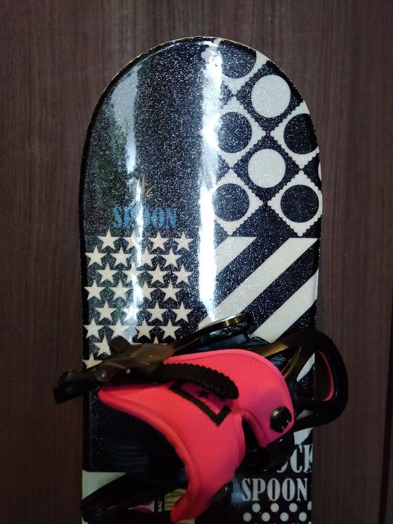 【初心者・練習用に】SPOON 女の子向け キッズ用 スノーボードセット！！