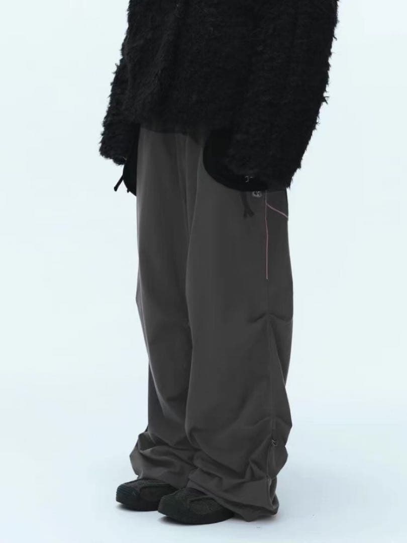 coyseio パンツ Strap Line Pants Grey 2サイズa6