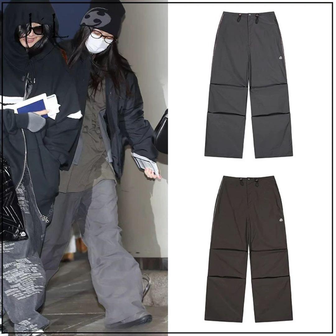 coyseio パンツ Strap Line Pants Grey 2サイズa6