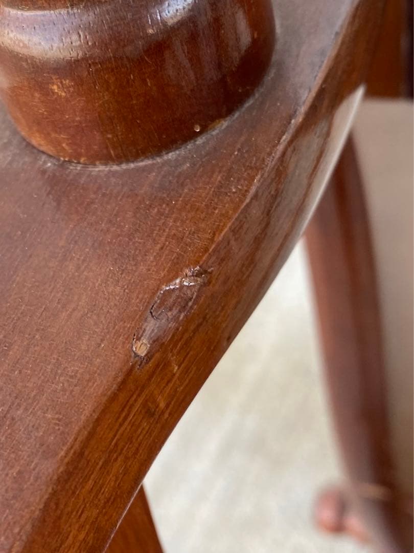 昭和レトロ　マガジンラック　雑誌入れ　新聞入れ　サイドテーブル　木製