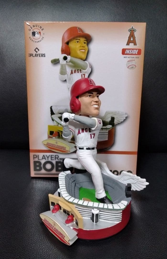 世界限定1000体　大谷翔平MLB公式 　ボブルヘッド(エンゼルス球場台座付）