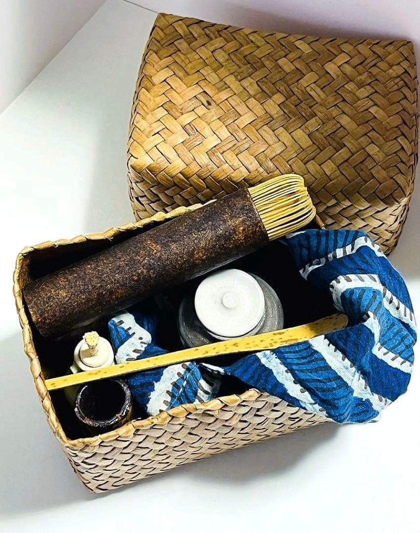 新品未使用　茶籠　茶箱　野点用