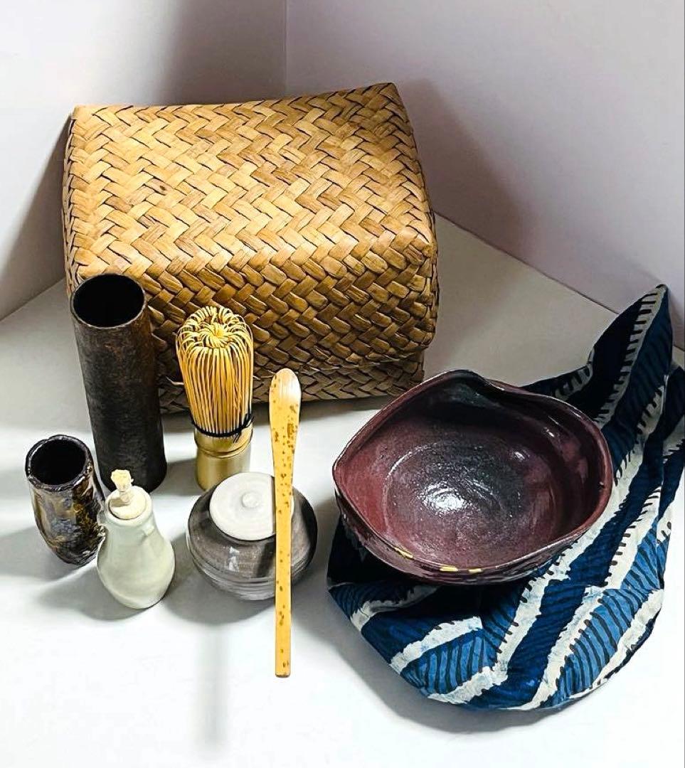 新品未使用　茶籠　茶箱　野点用