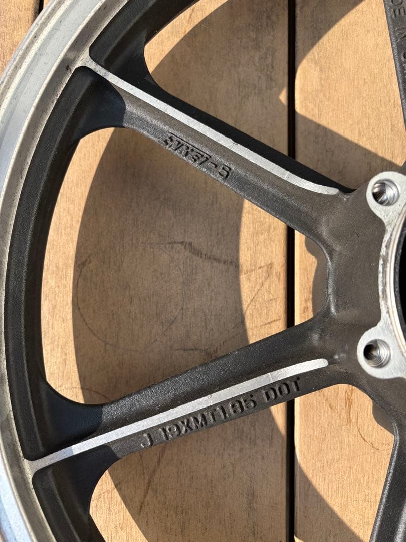 Z400FX E4 ホイール　ハブ付き