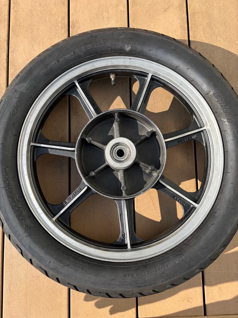 Z400FX E4 ホイール　ハブ付き