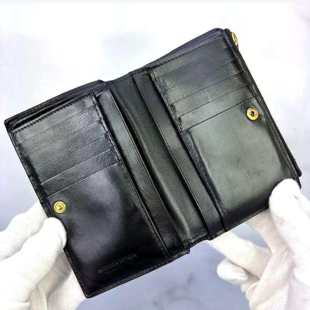 【正規品✨】BOTTEGA VENETA 財布 2つ折り カセット ミディアム