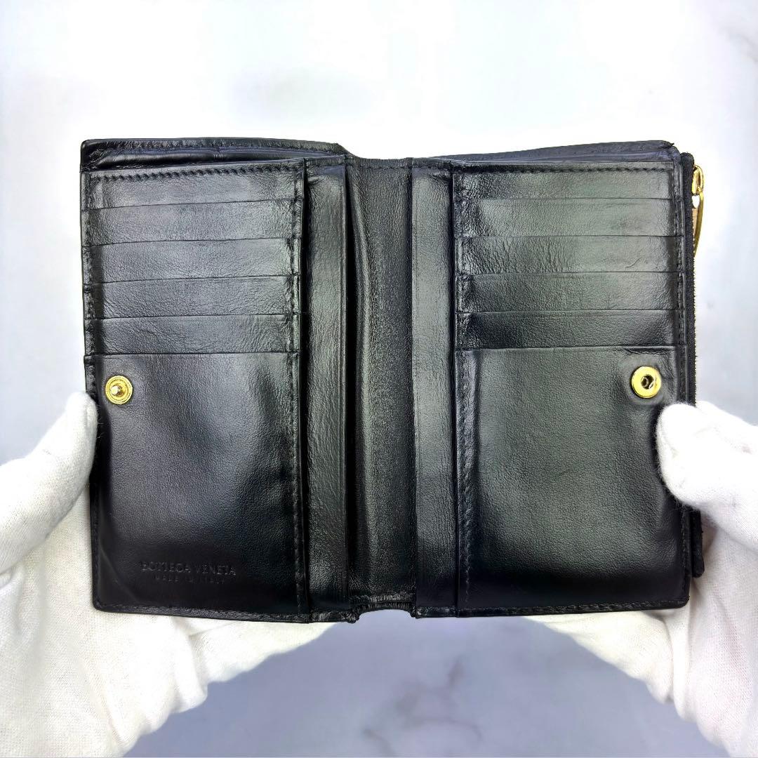 【正規品✨】BOTTEGA VENETA 財布 2つ折り カセット ミディアム