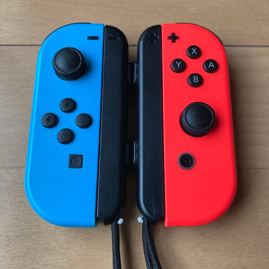 ①Nintendo Switch ネオンブルー、ネオンレッド