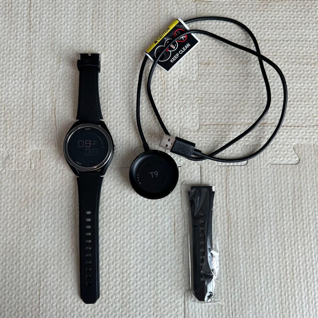 ボイスキャディ　GPSスマートゴルフウォッチ　T9 ブラック