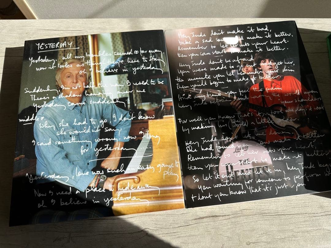 Paul McCartney The Lyrics 英語原版 ハードカバー 2冊