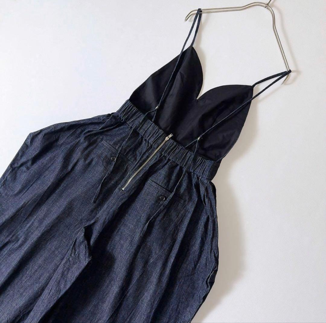 ＜AEWEN MATOPH＞(イウエン マトフ)デニム ビスチェ サロペット