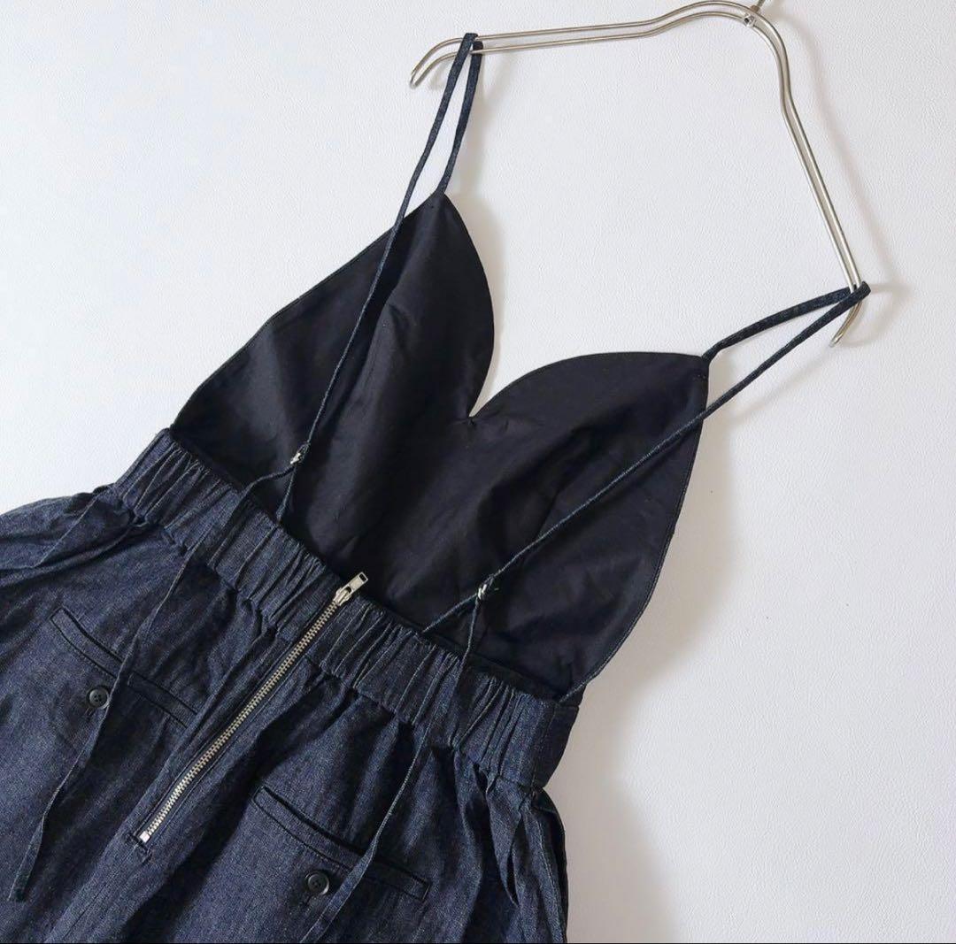 ＜AEWEN MATOPH＞(イウエン マトフ)デニム ビスチェ サロペット