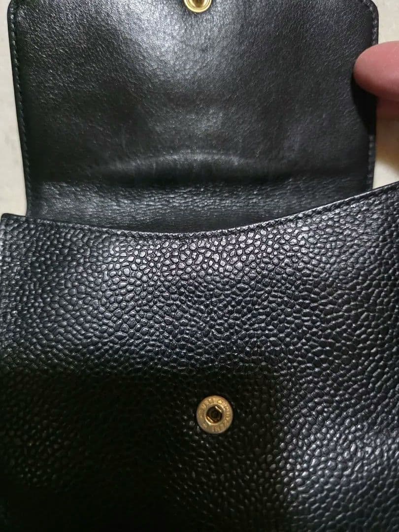 ✩CHANEL✩二つ折り財布✩ココマーク✩中古品✩