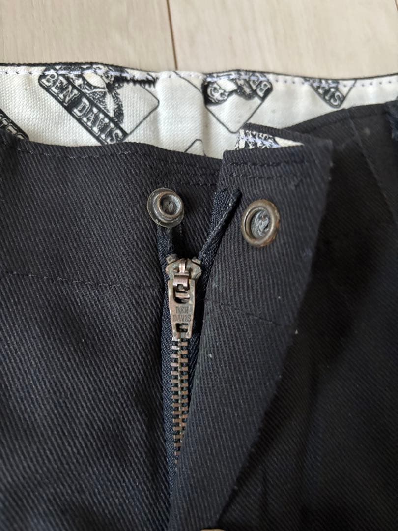 ベンデイビス　90's フリスコパンツ　ゴリラカット　ブラック　フリスコジーンズ