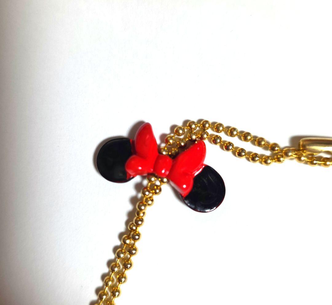 Q-pot. ディズニー コラボ ミニー アイスクリーム ネックレス