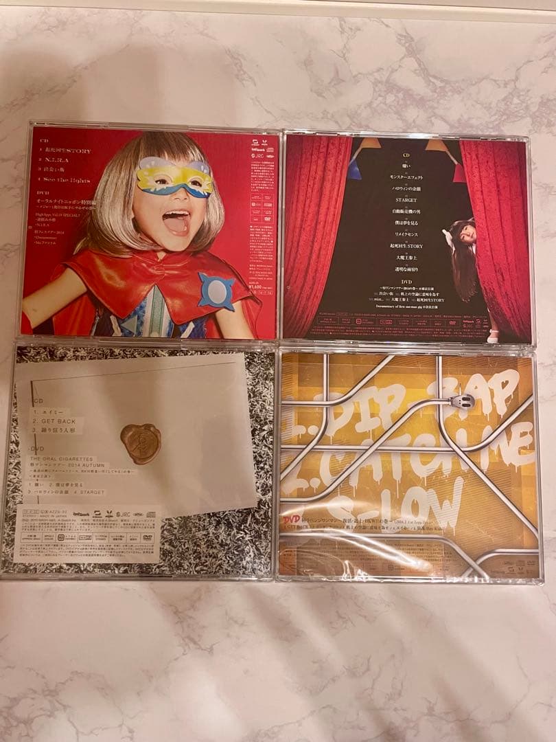 THE ORAL CIGARETTES CDセット