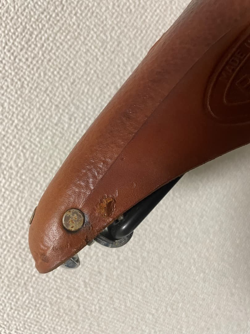 【美品】BROOKS B67 レザーサドル ハニー ブルックス