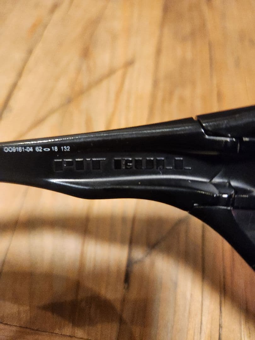 廃盤　OAKLEY PIT BULL ピットブル　IO着用