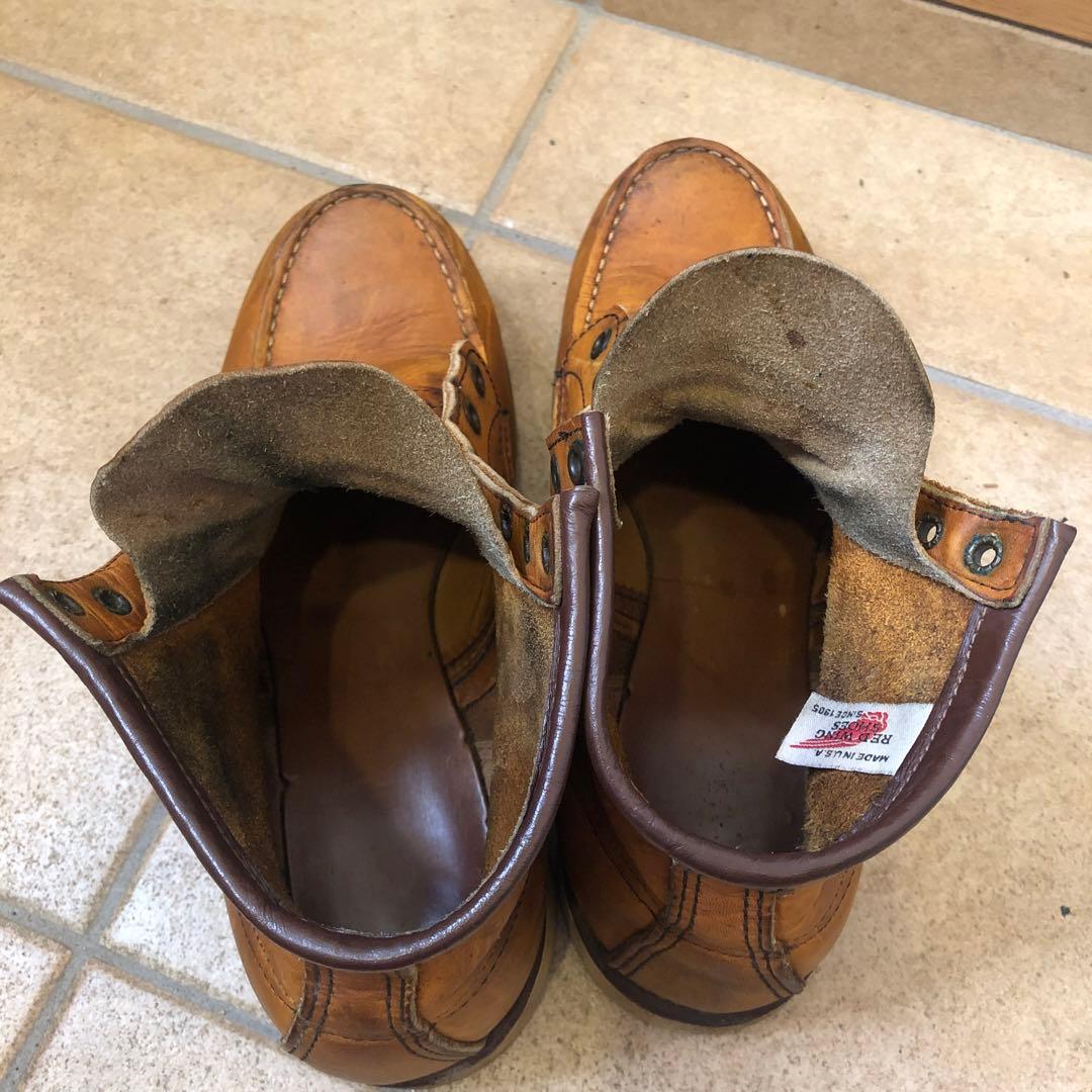 Red Wing ブラウン レースアップブーツ 8E