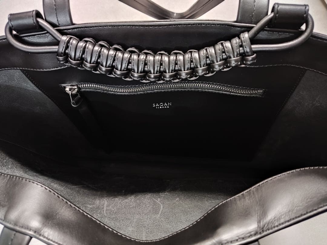 【SAGAN Vienna】 PAZAR BOOK TOTE BLACK